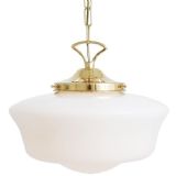 Art Deco School Pendant Light